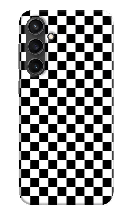 Chess Board Samsung S23 Hard Case Back Cover by Casekaro