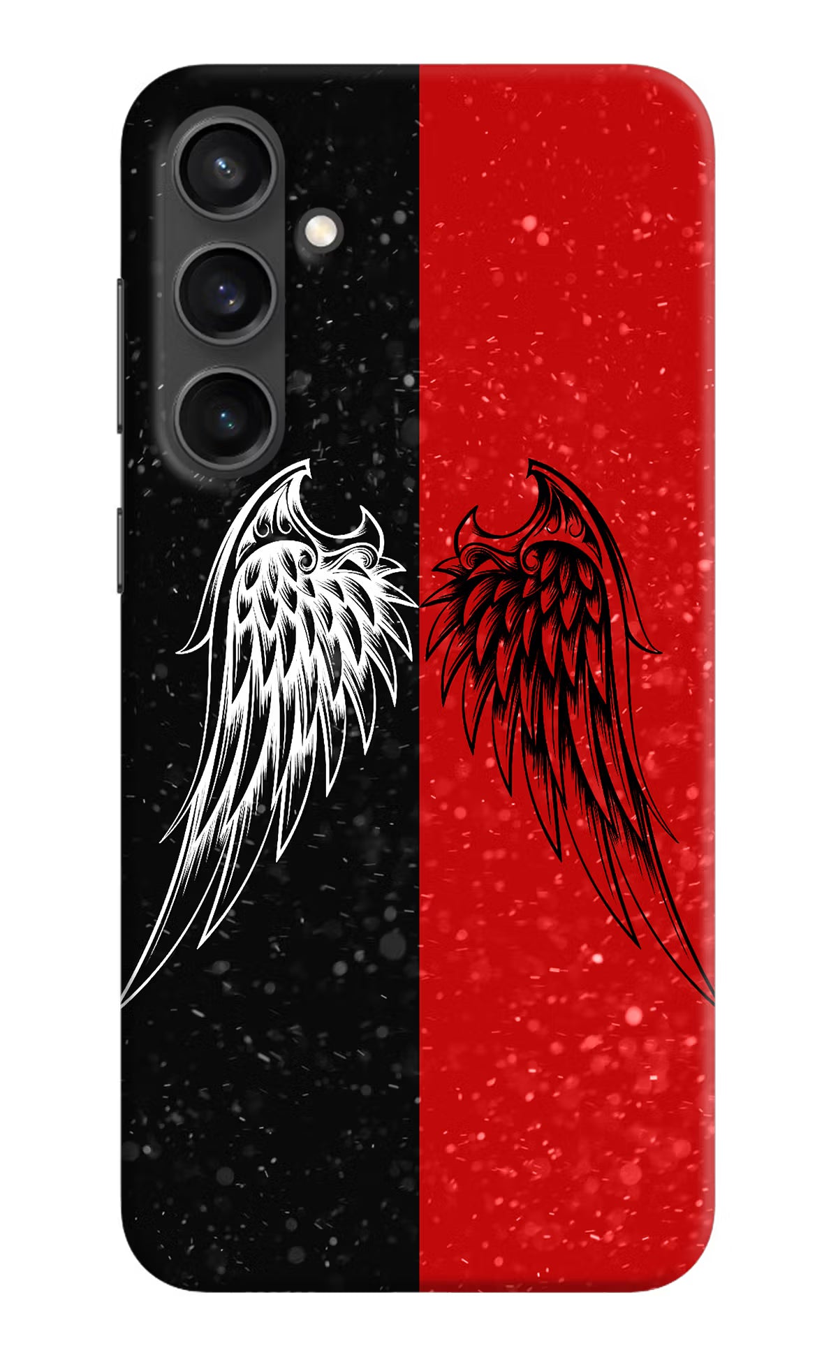 Wings Samsung S23 Hard Case Back Cover by Casekaro