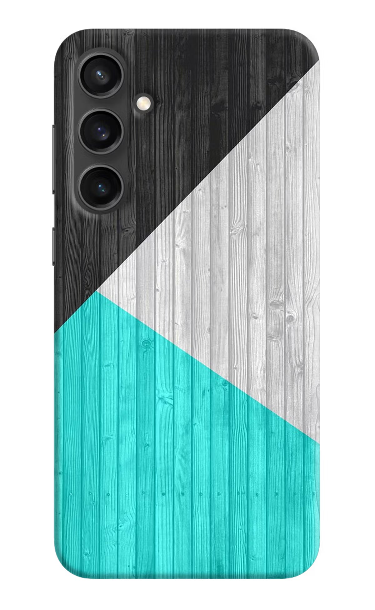Wooden Abstract Samsung S23 Hard Case Back Cover by Casekaro