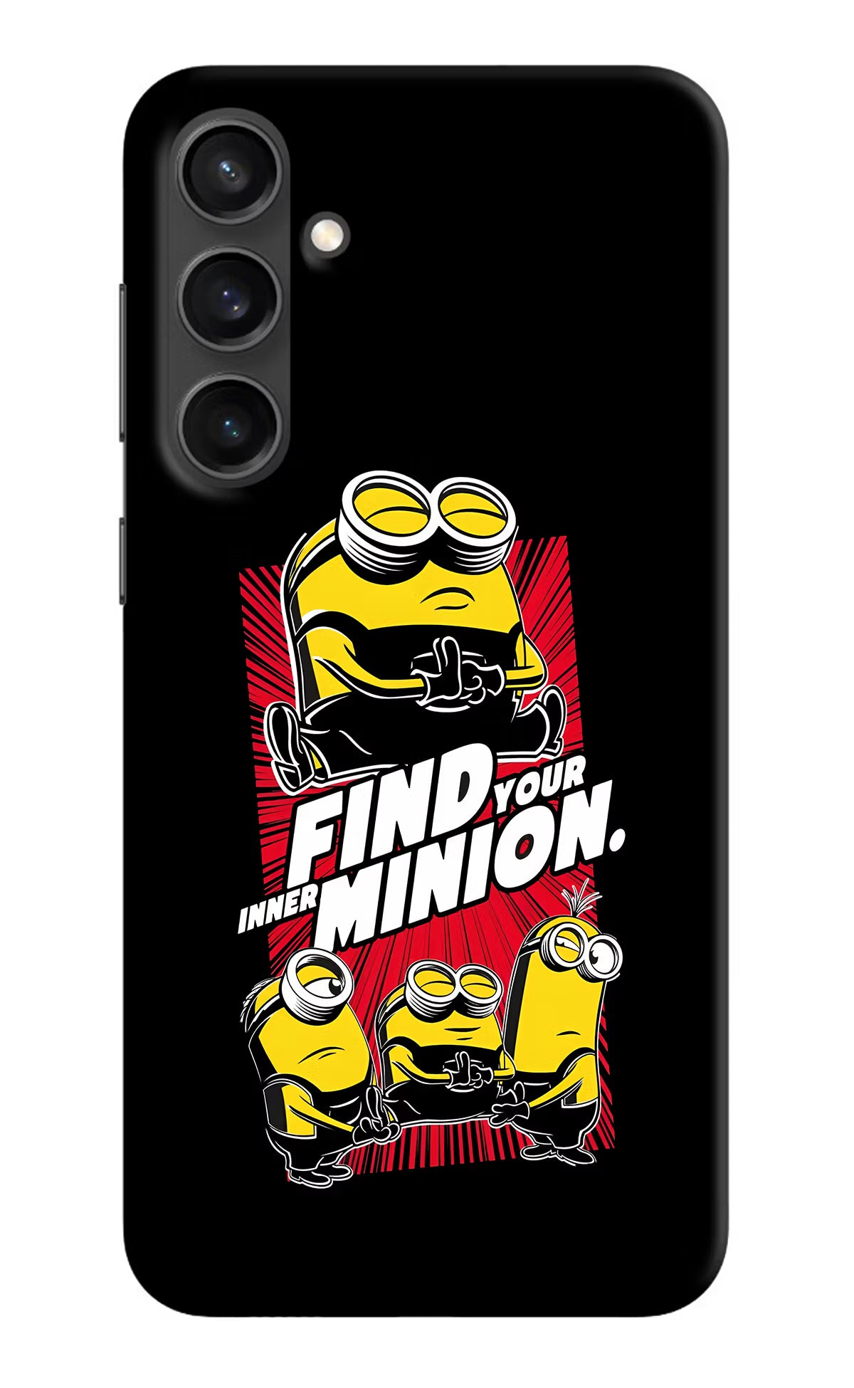Find your inner Minion Samsung S23 Hard Case Back Cover by Casekaro