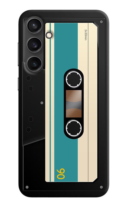 Cassette Samsung S23 Hard Case Back Cover by Casekaro