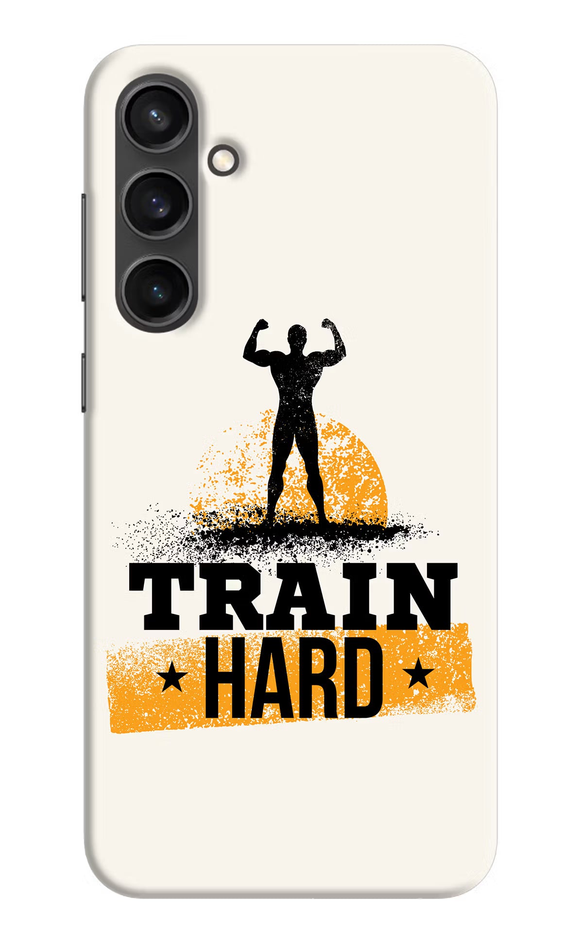 Train Hard Samsung S23 Hard Case Back Cover by Casekaro