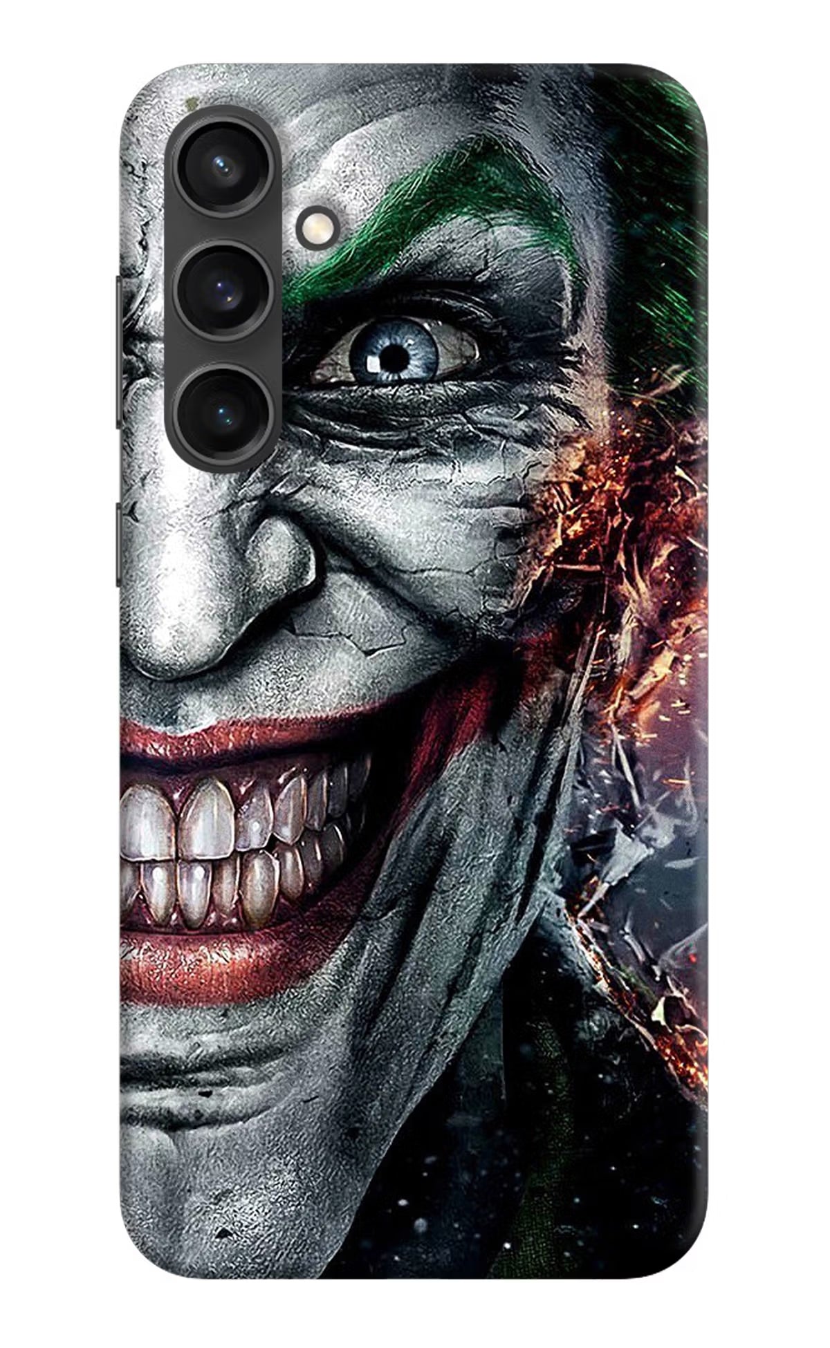 Joker Cam Samsung S23 Hard Case Back Cover by Casekaro