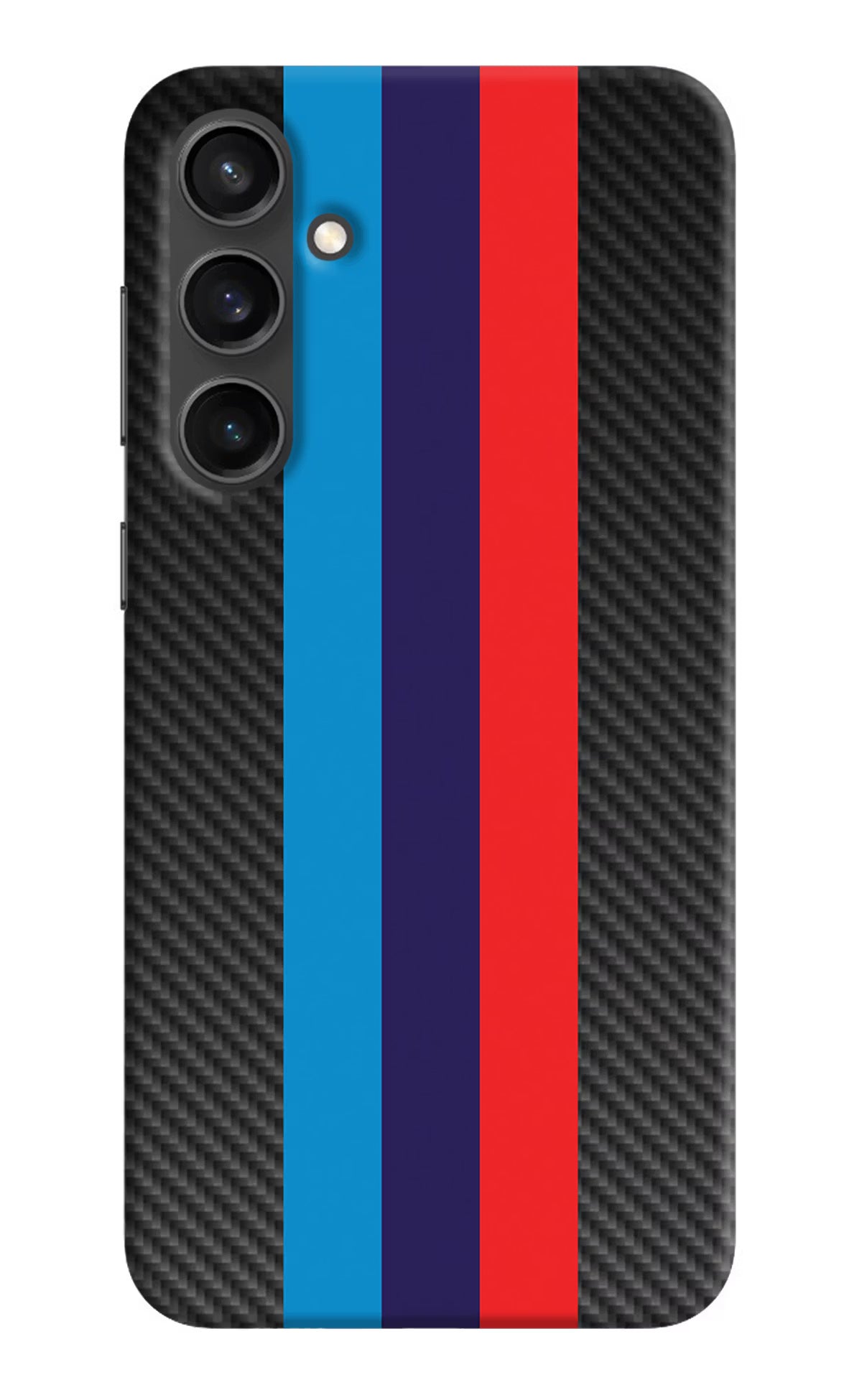 BMW Stripes Pattern Samsung S23 Hard Case Back Cover by Casekaro