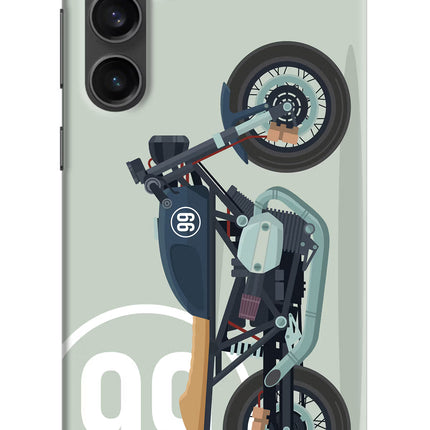 Classic Cafe Racer 99 Samsung S23 Hard Case Back Cover by Casekaro