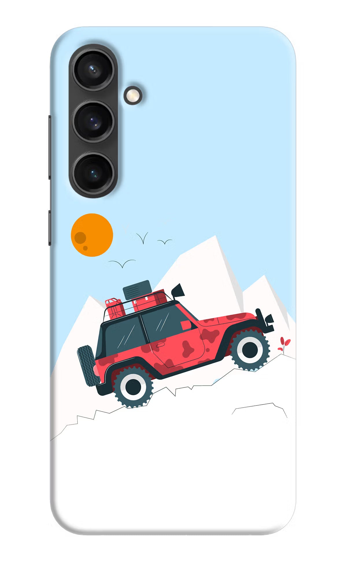 Mountain Trail Beast Samsung S23 Hard Case Back Cover by Casekaro