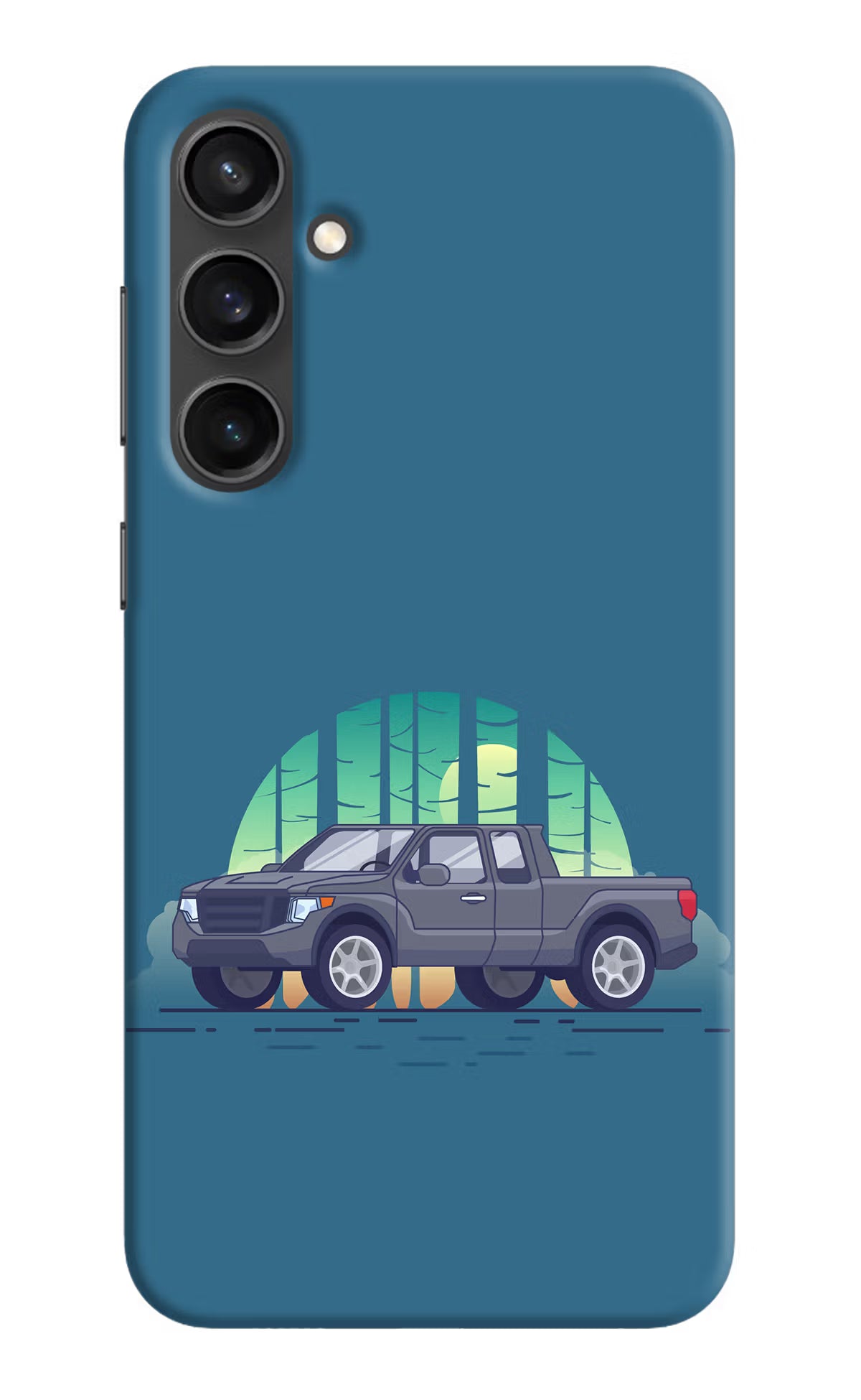Retro Garage Vibe Samsung S23 Hard Case Back Cover by Casekaro