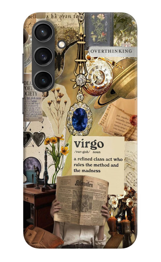 Virgo Zodiac Samsung S23 Hard Case Back Cover by Casekaro