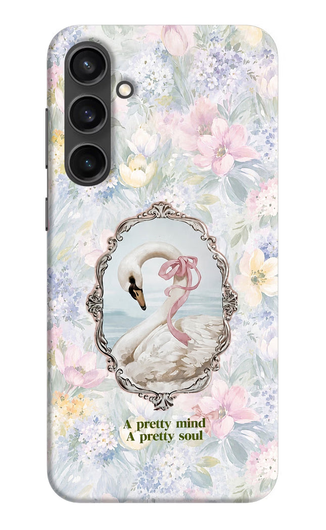 Pretty Mind Pretty Soul Samsung S23 Hard Case Back Cover by Casekaro