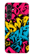 Graffiti Vibe Samsung S23 Hard Case Back Cover by Casekaro