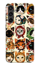 Cool Cat Samsung S23 Hard Case Back Cover by Casekaro