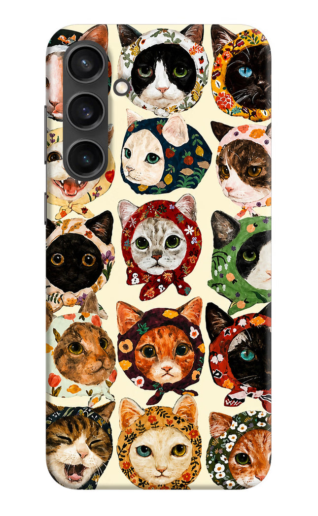 Cool Cat Samsung S23 Hard Case Back Cover by Casekaro