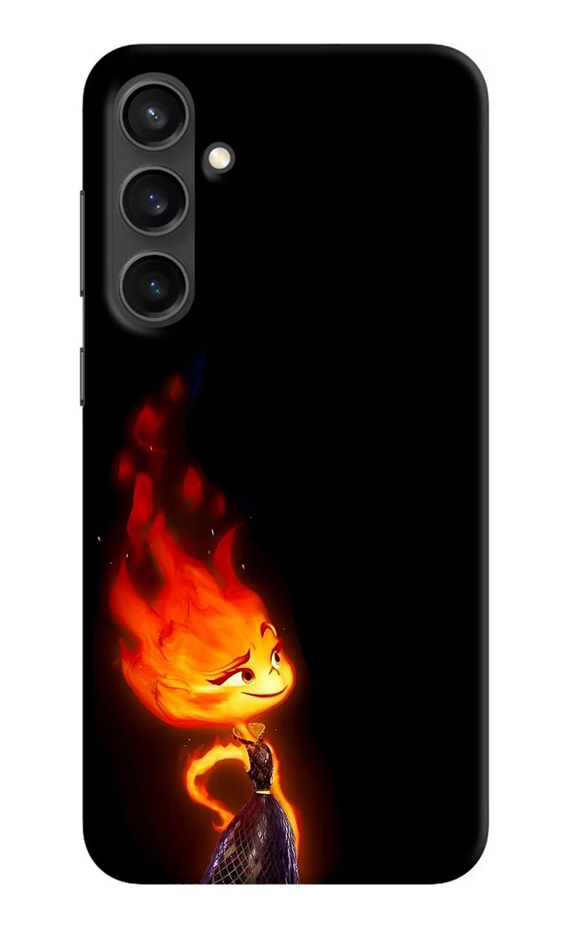 Ember Flame Samsung S23 Hard Case Back Cover by Casekaro