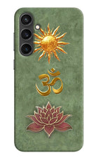Om & Lotus Samsung S23 Back Cover
