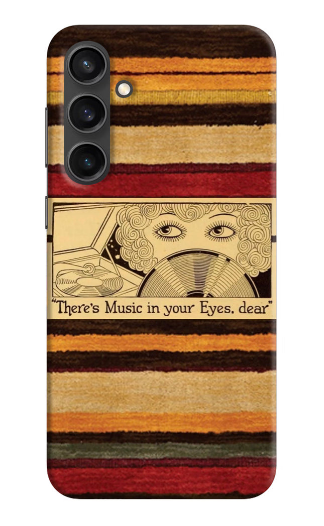 Vinyl Stripes Samsung S23 Hard Case Back Cover by Casekaro