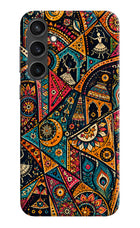 Folk Print Samsung S23 Back Cover