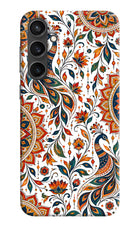 White Mayura Samsung S23 Back Cover