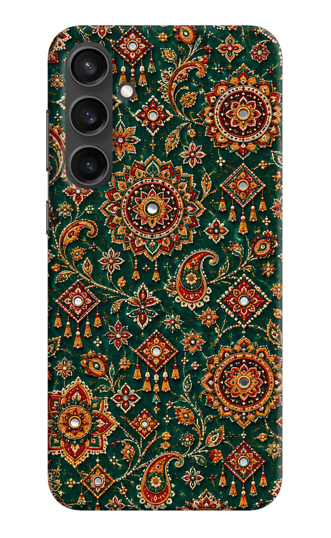 Green Pataka Samsung S23 Hard Case Back Cover by Casekaro