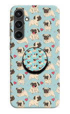 Pug Dog Samsung S23 Pop Case by Casekaro