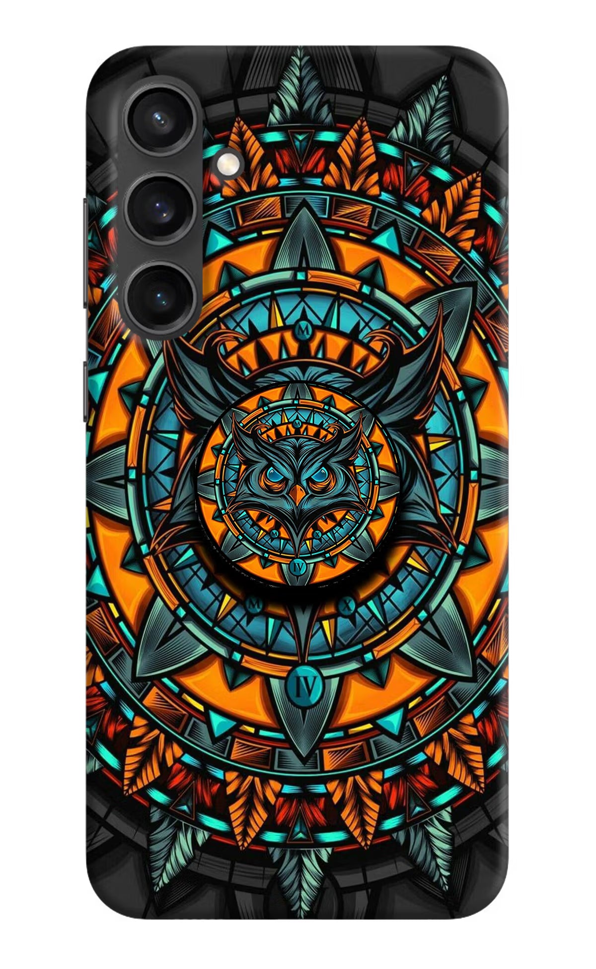 Angry Owl Samsung S23 Pop Case by Casekaro