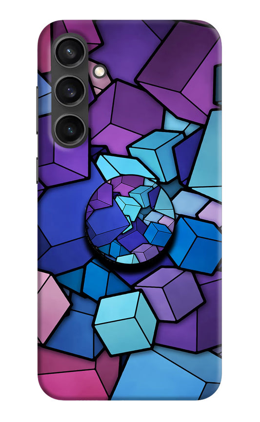 Cubic Abstract Samsung S23 Pop Case by Casekaro