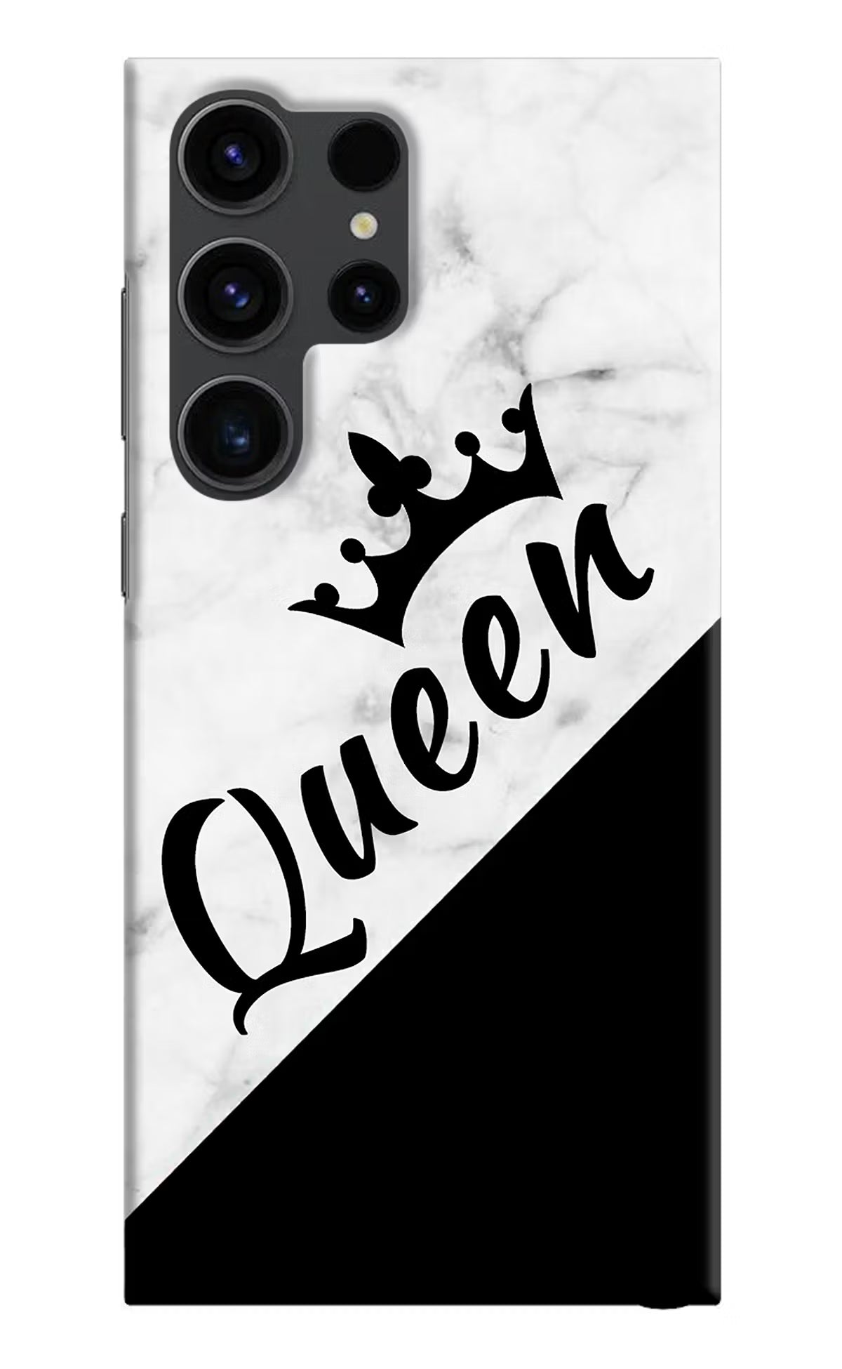 Queen Samsung S23 Ultra Hard Case Back Cover by Casekaro