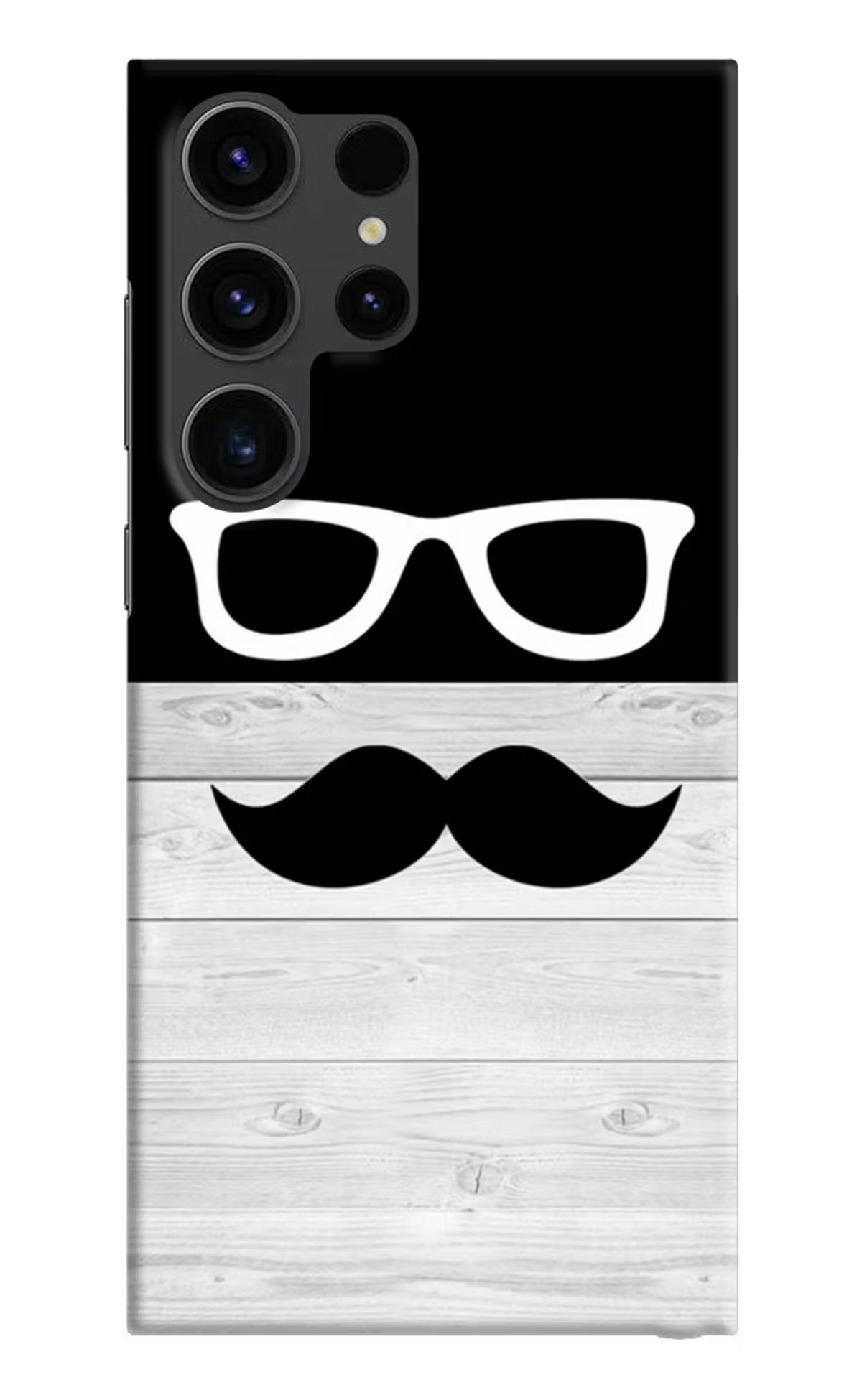 Mustache Samsung S23 Ultra Hard Case Back Cover by Casekaro
