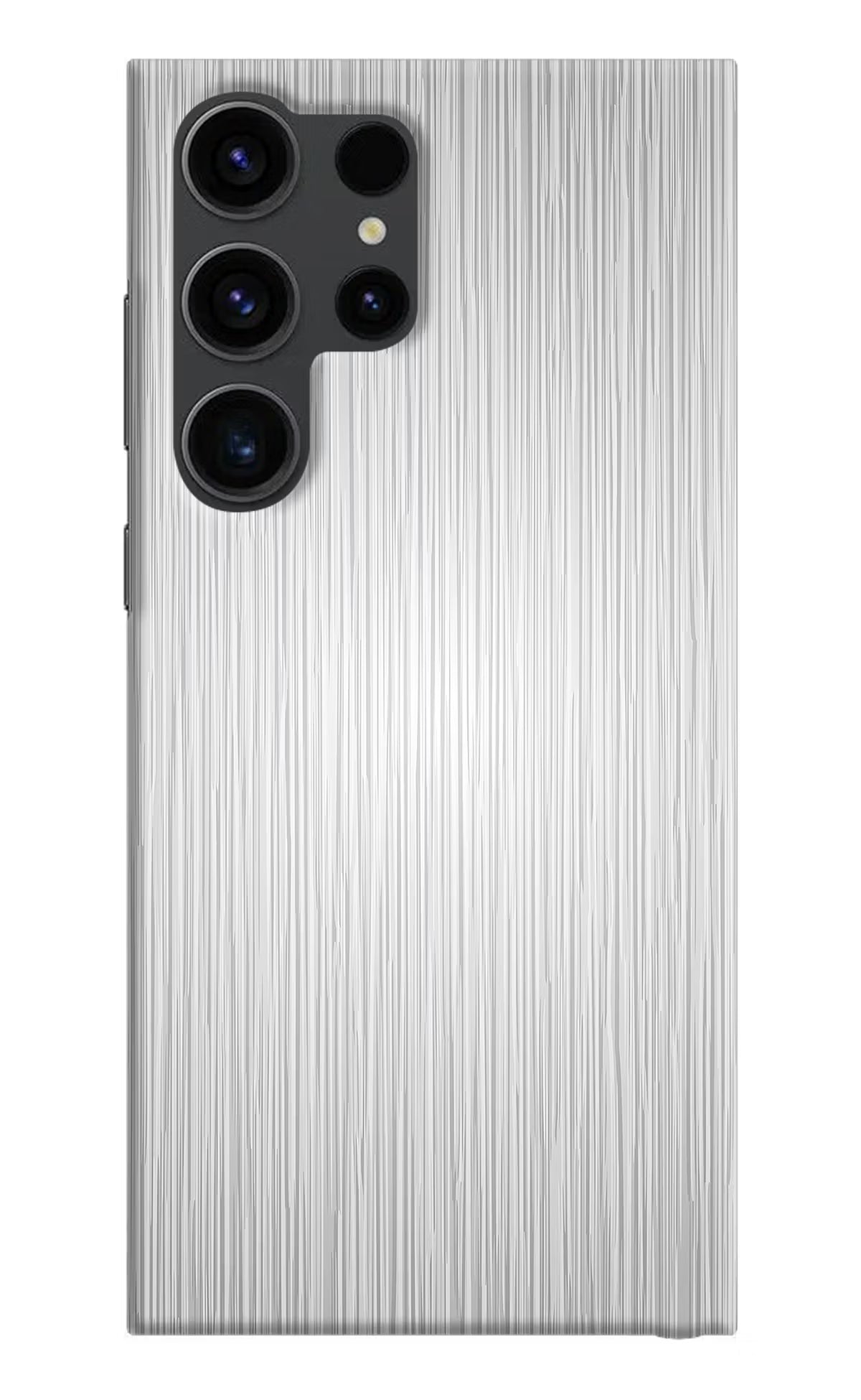 Wooden Grey Texture Samsung S23 Ultra Hard Case Back Cover by Casekaro