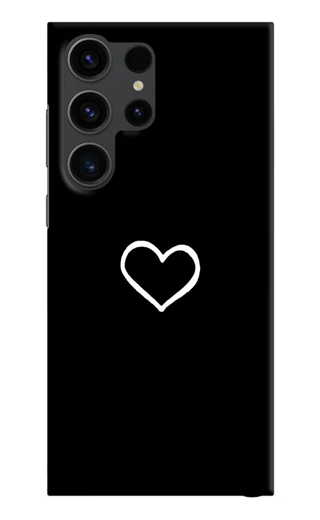 Heart Samsung S23 Ultra Hard Case Back Cover by Casekaro