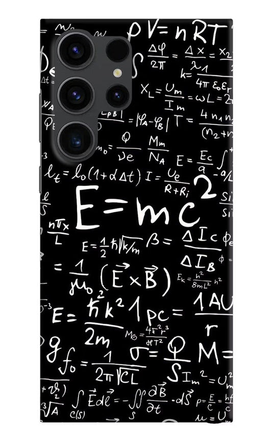 Physics Formula Samsung S23 Ultra Hard Case Back Cover by Casekaro