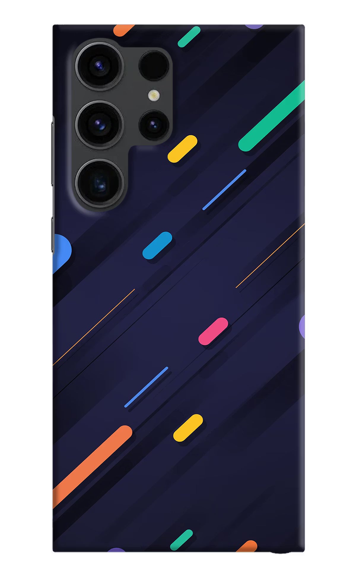 Abstract Design Samsung S23 Ultra Hard Case Back Cover by Casekaro