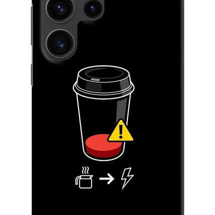Coffee Samsung S23 Ultra Hard Case Back Cover by Casekaro