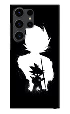 Goku Shadow Samsung S23 Ultra Hard Case Back Cover by Casekaro