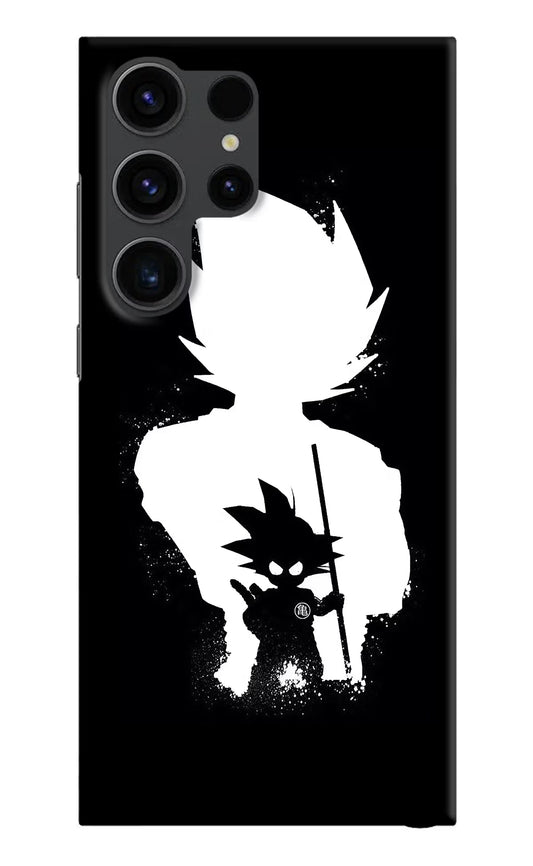 Goku Shadow Samsung S23 Ultra Hard Case Back Cover by Casekaro