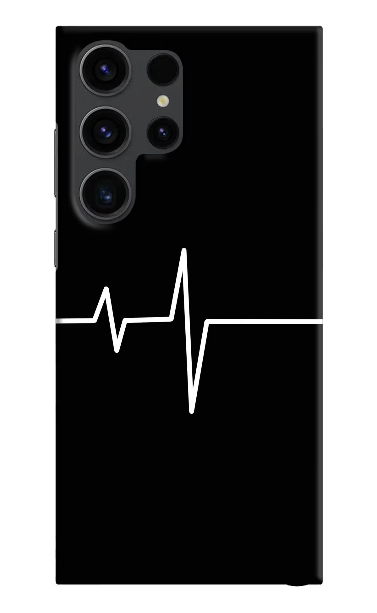 Heart Beats Samsung S23 Ultra Hard Case Back Cover by Casekaro