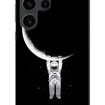 Moon Space Samsung S23 Ultra Hard Case Back Cover by Casekaro