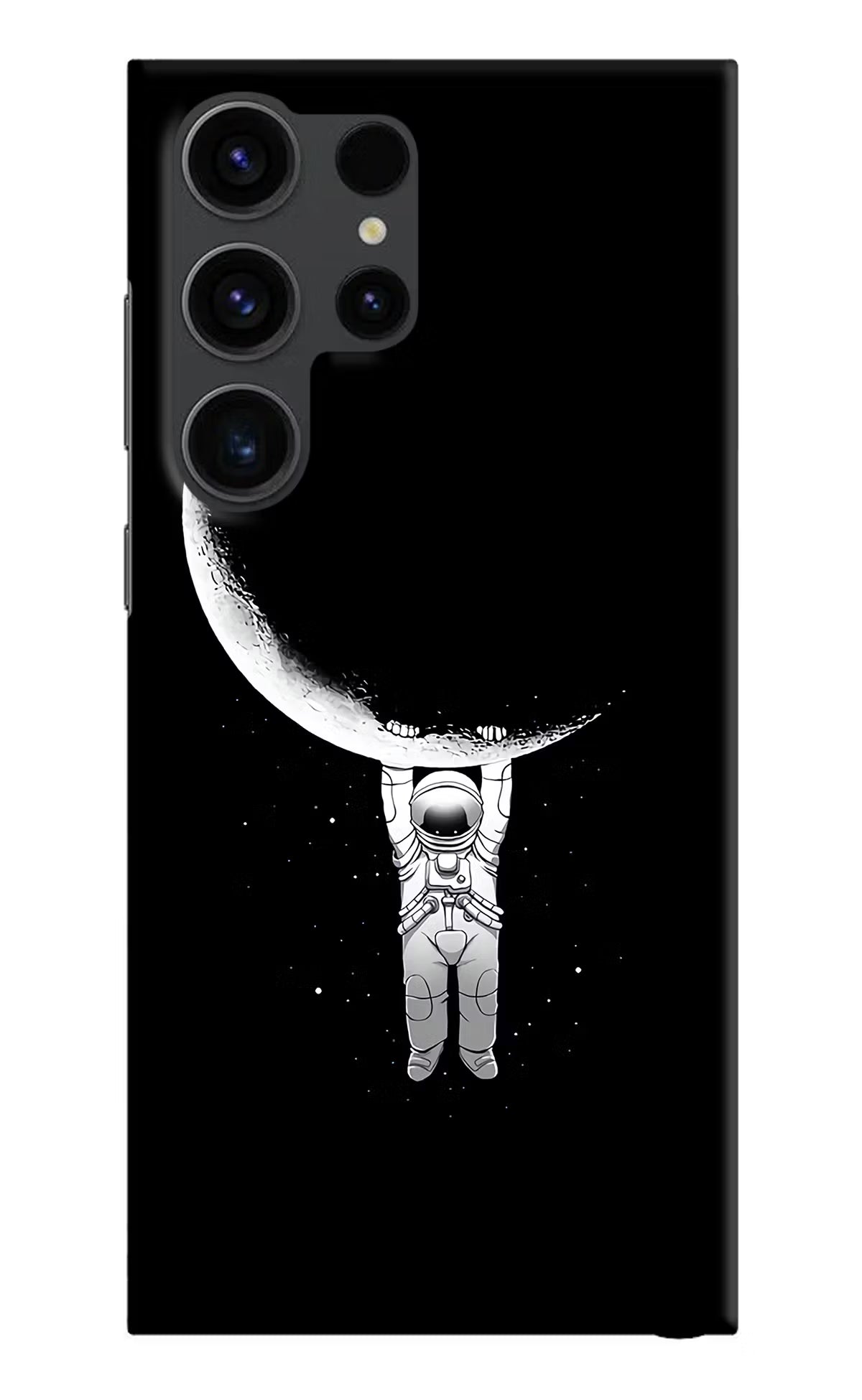 Moon Space Samsung S23 Ultra Hard Case Back Cover by Casekaro