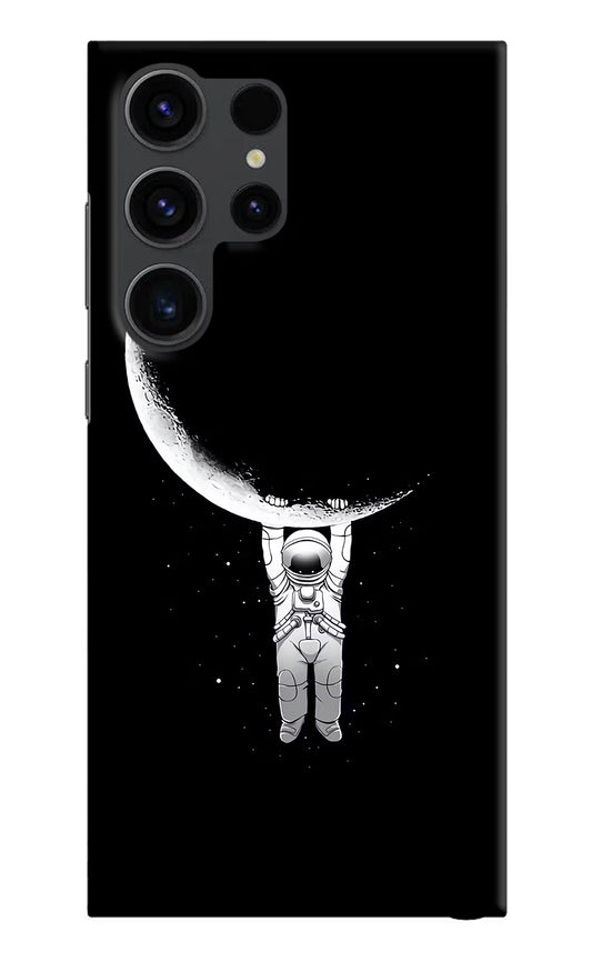 Moon Space Samsung S23 Ultra Hard Case Back Cover by Casekaro