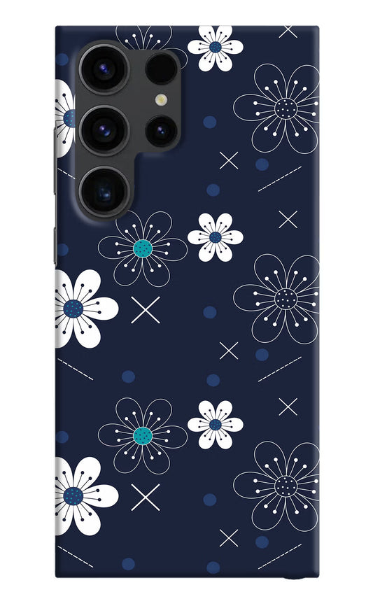 Flowers Samsung S23 Ultra Hard Case Back Cover by Casekaro