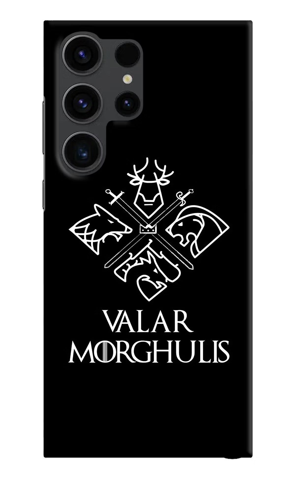 Valar Morghulis | Game Of Thrones Samsung S23 Ultra Hard Case Back Cover by Casekaro