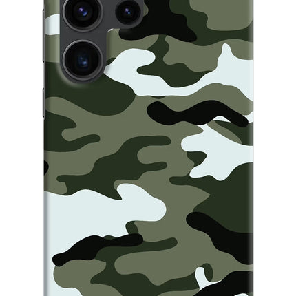 Camouflage Samsung S23 Ultra Hard Case Back Cover by Casekaro