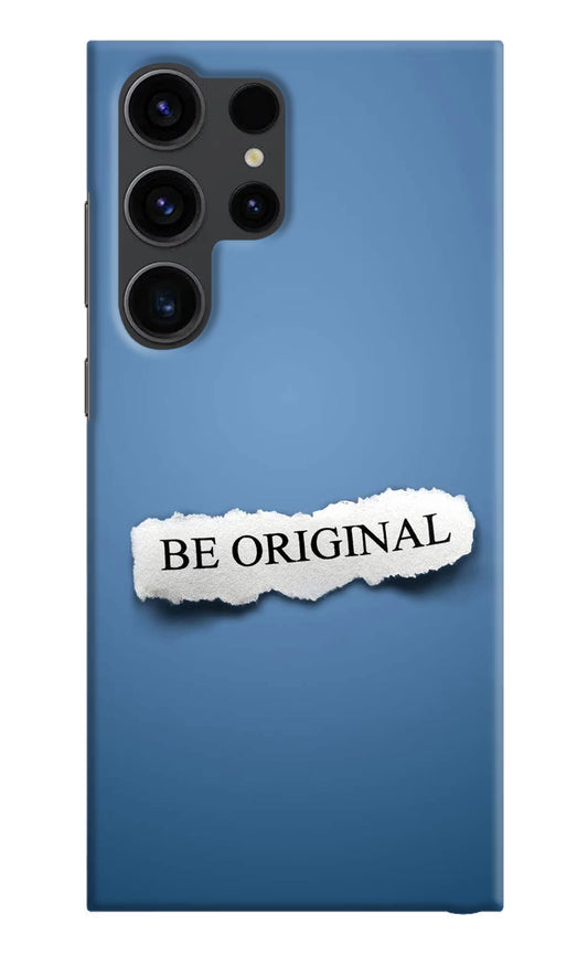 Be Original Samsung S23 Ultra Hard Case Back Cover by Casekaro