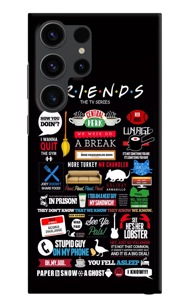 FRIENDS Samsung S23 Ultra Hard Case Back Cover by Casekaro