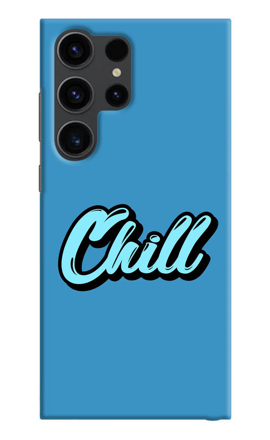 Chill Samsung S23 Ultra Hard Case Back Cover by Casekaro