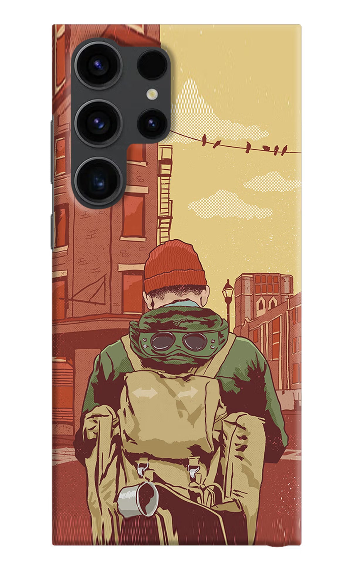 Adventurous Samsung S23 Ultra Hard Case Back Cover by Casekaro