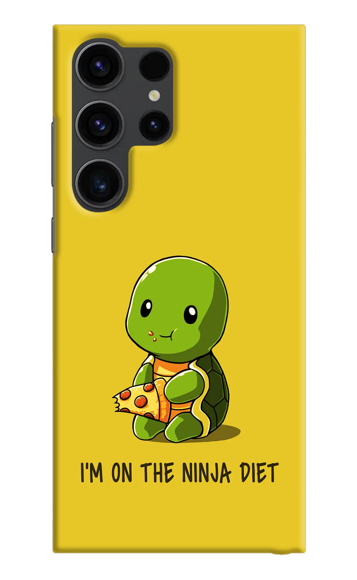 I'm on Ninja Diet Samsung S23 Ultra Hard Case Back Cover by Casekaro