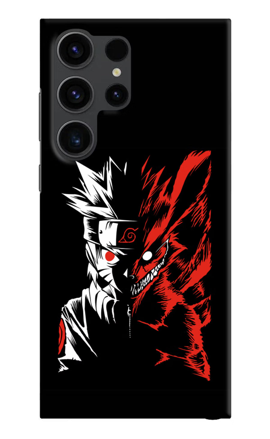 Naruto Two Face Samsung S23 Ultra Back Cover, Hard case
