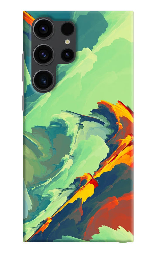 Paint Art Samsung S23 Ultra Hard Case Back Cover by Casekaro
