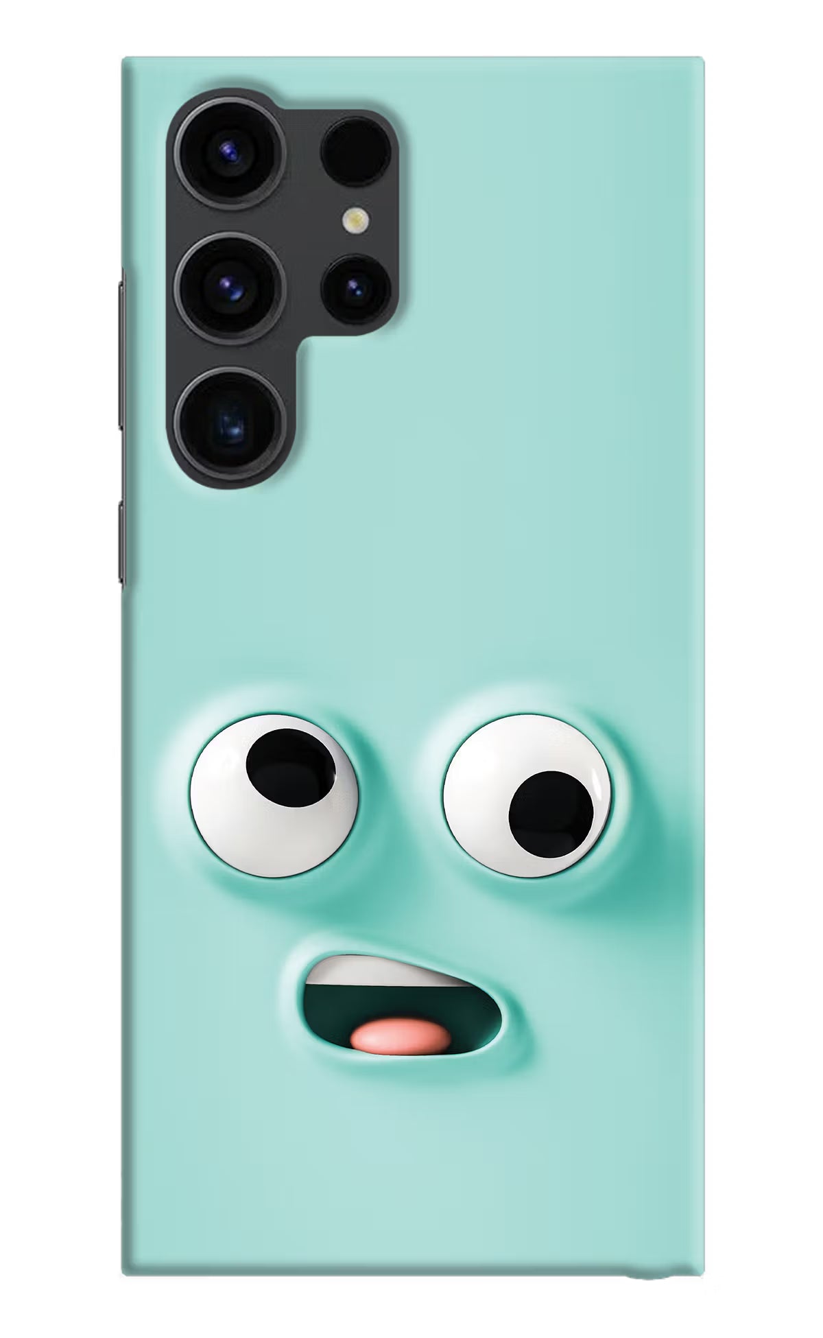 Funny Cartoon Samsung S23 Ultra Hard Case Back Cover by Casekaro