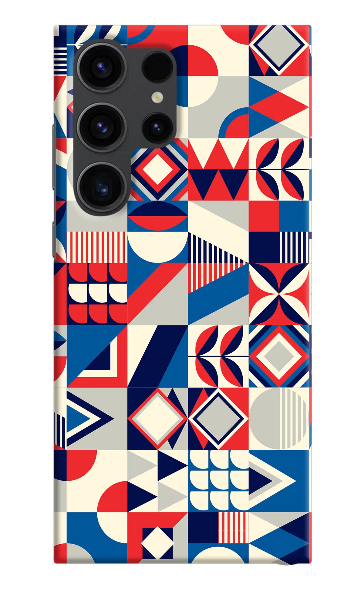 Colorful Pattern Samsung S23 Ultra Hard Case Back Cover by Casekaro
